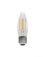 BELL 60705 3.3W LED Filament Candle Bulb - ES, Clear, 2700K