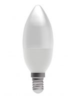 BELL 05844 7W LED Dimmable Candle Bulb Opal - SES, 2700K