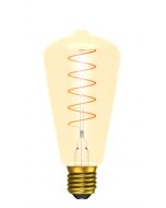BELL 4W LED Vintage Soft Coil Squirrel Cage Dimmable - ES, Amber, 2000K