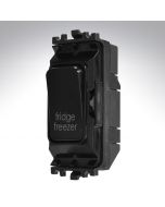 MK K4896FFBLK Black Grid Switch 20A Fridge Freezer