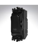 MK K4896HBBLK Black Grid Switch 20A Hob