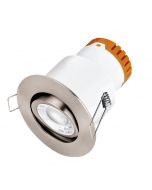 Enlite DE82SN Adjustable LED Downlight Satin Nickel Warm White