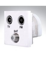 Hamilton MOD-DTRIDW TV/Satellite/FM Triplexer Module White