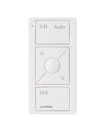 Lutron RA2 Select Wireless 3 Button Pico RF Control with Raise/Lower Audio - White