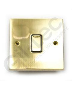 Polished Brass Switch 1 Gang 10A