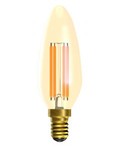 BELL 4W LED Vintage Candle Bulb Dimmable - ES, Amber, 2000K