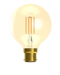 BELL 4W LED Vintage Globe Dimmable - BC, Amber, 2000K
