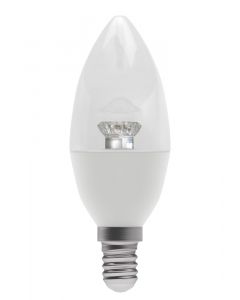 BELL 05702 4W LED Candle Bulb Clear - SES, 2700K