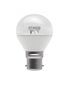 BELL 60523 2.1W LED Round Bulb Clear - BC, 2700K