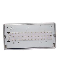 7W Spectrum LED High Powered Emergency Bulkhead IP65 Non Maintained - Self Test 