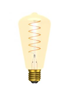 BELL 4W LED Vintage Soft Coil Squirrel Cage Dimmable - ES, Amber, 2000K