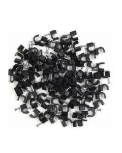 Cable Clip Round 14-20mm Black - Box of 100