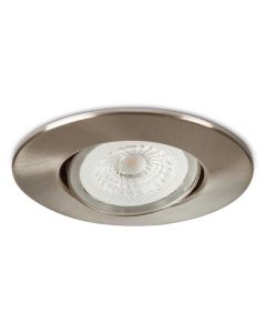 Collingwood DL490BS5530 LED Downlight Brushed Stainless Steel Finish, White (3000K)