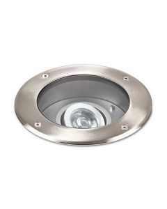Collingwood GL07D24X40 LED Ground Light Brushed Stainless Steel Finish, Cool White (4000K)