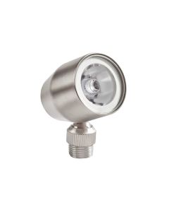 Collingwood MS02 IP 27 LED Adjustable Mini Light Brushed Stainless Steel Finish, Warm White (2700K)