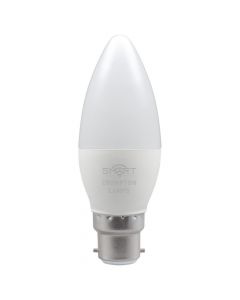 Smart Candle BC 5w Dimmable RGBW 3000k