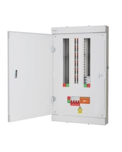 FuseBox TPN11FBX 11 Way 125A TPN Distribution Board with SPD