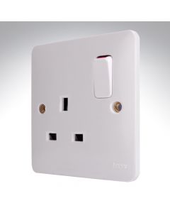 Hager Sollysta Switched Single Socket