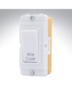 Hamilton IDPWCWH-W Marked Grid Switch 20a Double Pole Wine Cooler