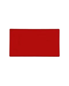 Hamilton 7RCBPD CFX Gloss Red Blank Plate Double