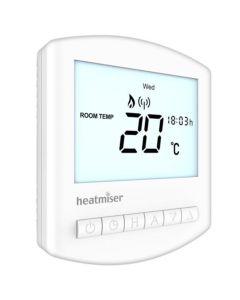Heatmiser Slimline Wireless RF Thermostat v2