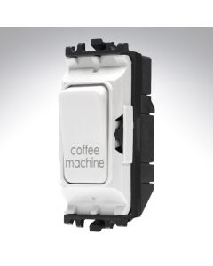 MK K4896CMWHI Grid Switch 1 Way 20A Coffee Machine