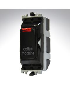 MK K4896NCMBLK Grid Switch + Neon 20A Coffee Machine