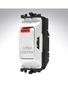 MK K4896NCMWHI Grid Switch + Neon 20A Coffee Machine