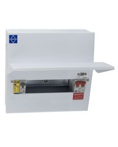 Lewden 5 Way RCBO Consumer Unit complete with pre-wired SPD Kit