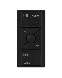 Lutron RA2 Select Wireless 3 Button Pico RF Control with Raise/Lower Audio - Black