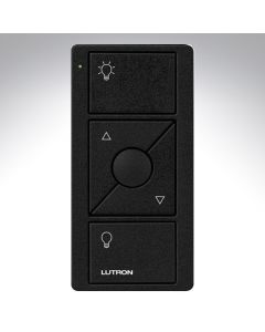 Lutron RA2 Select Wireless 3 Button Pico RF Control with Raise/Lower - Black