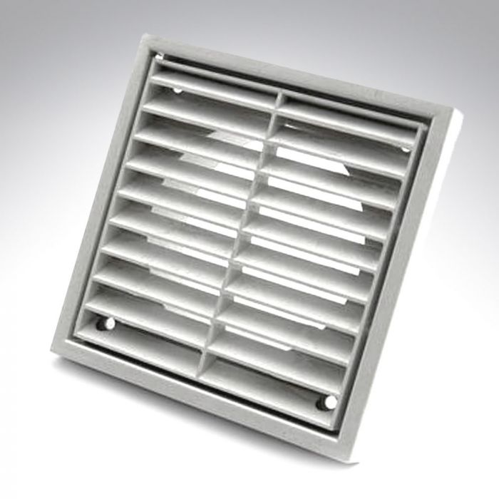 4 Inch Fixed Grille White