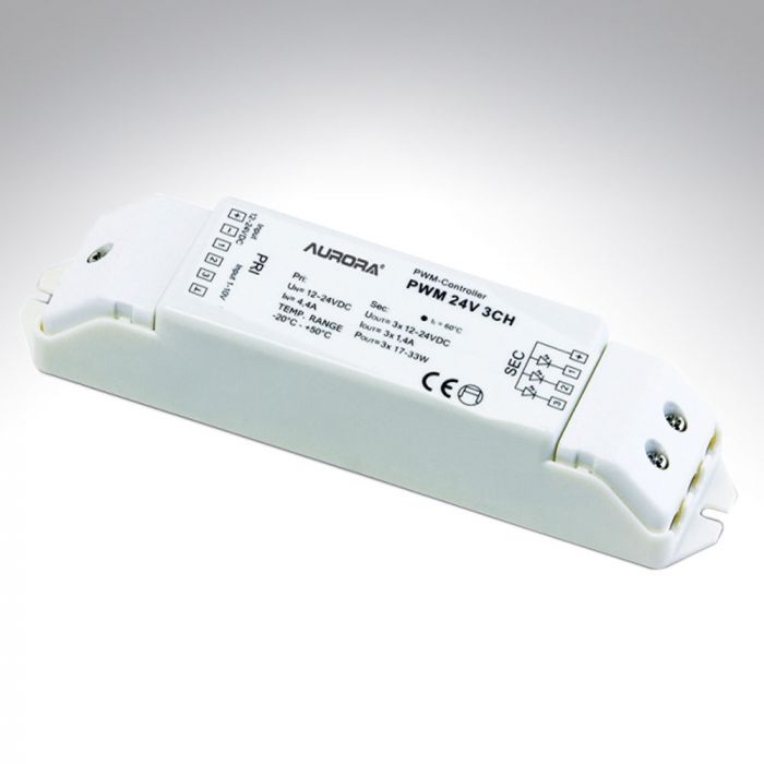 LED Dimmable Control Unit 3CH 24v