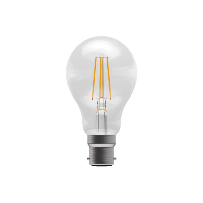 BELL 60749 3.3W LED Filament GLS Bulb - BC, Clear, 2700K