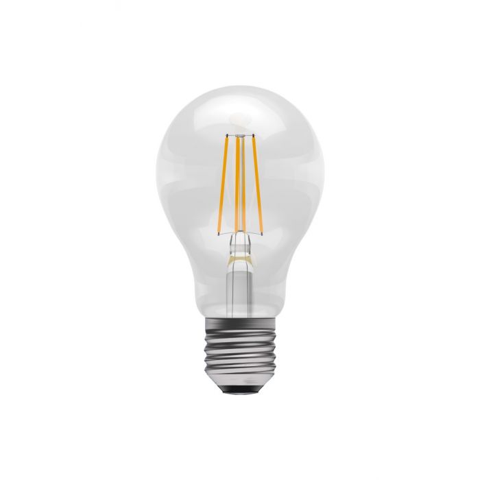 BELL 60763 3.3W LED Dimmable Filament GLS Bulb - ES, Clear, 2700K
