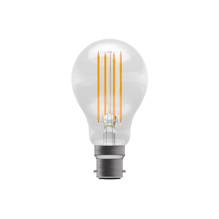 BELL 60764 5.7W LED Dimmable Filament GLS Bulb - BC, Clear, 2700K