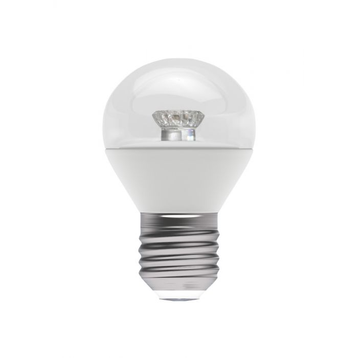 BELL 60525 2.1W LED Round Bulb Clear - ES, 2700K