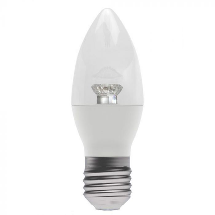 BELL 60577 3.9W LED Dimmable Candle Bulb Clear - ES, 2700K
