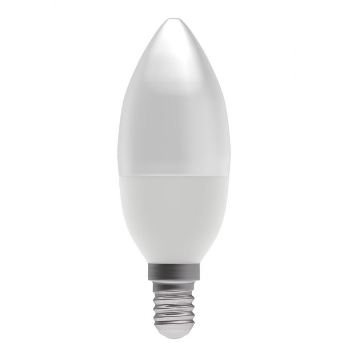 BELL 60518 3.9W LED Dimmable Candle Bulb Opal - SES, 2700K