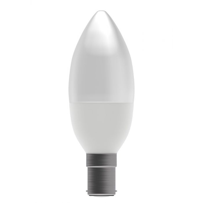 BELL 60513 2.1W LED Dimmable Candle Bulb Opal - SBC, 2700K