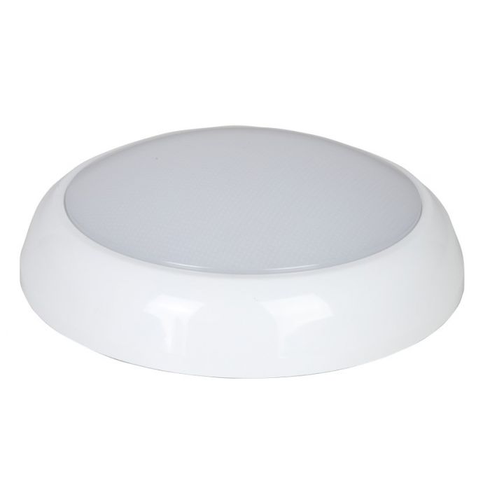 Bell Aqua 2 Decorative White LED Emergency Bulkhead