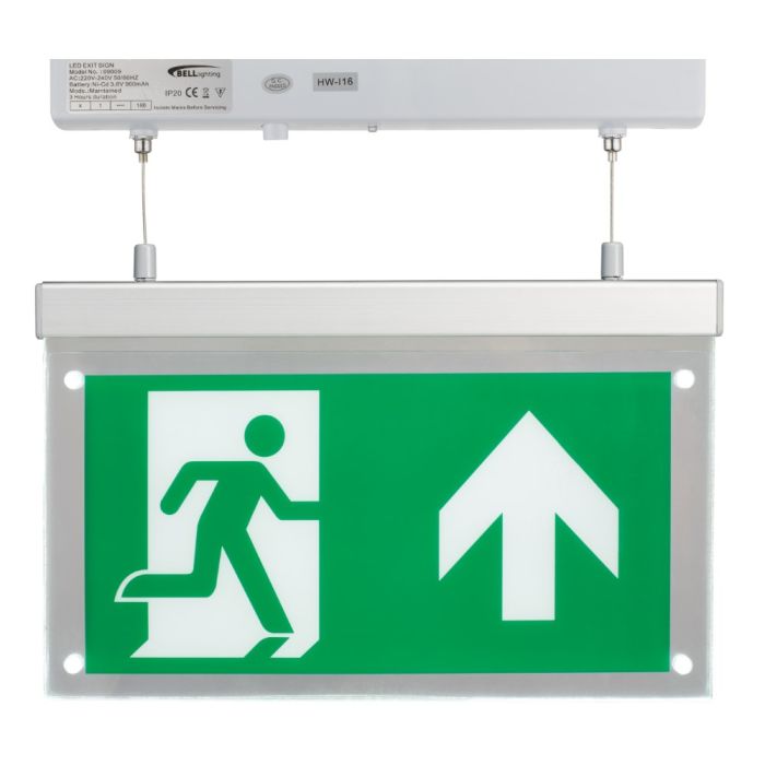 Bell Suspended Emergency LED Exit Blade