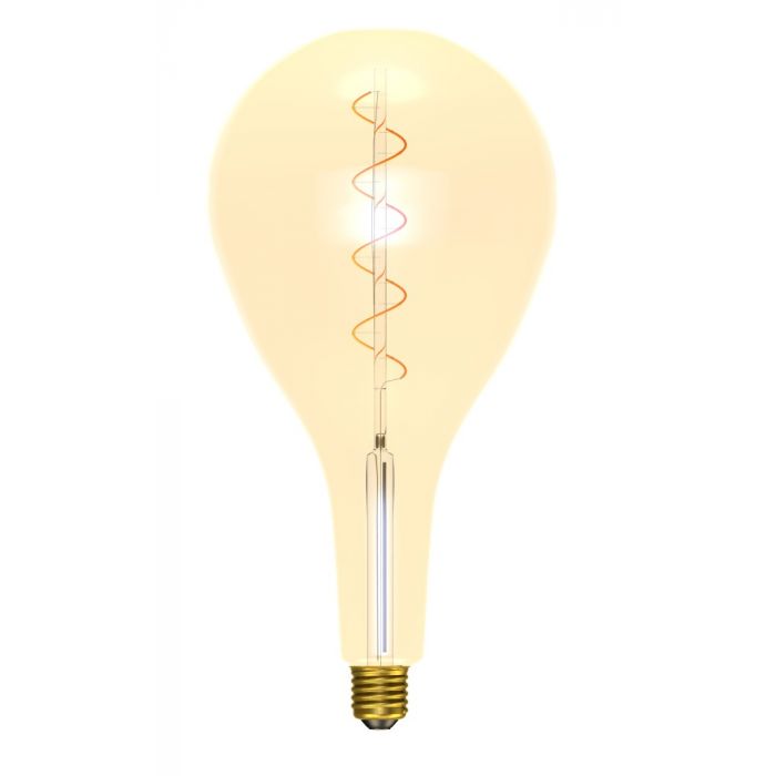 BELL 4W LED Vintage Soft Coil Pear Drop Dimmable - ES, Amber, 2000K