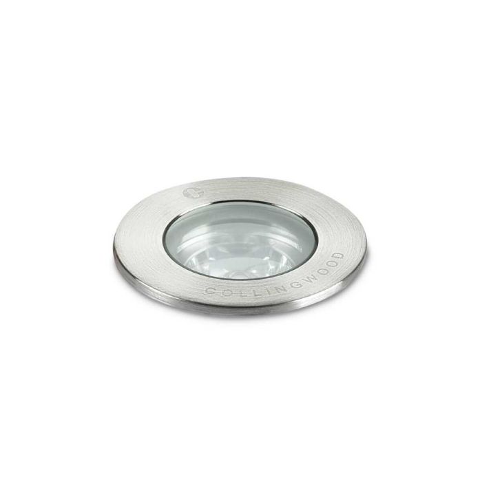 Collingwood GL019 F NW LED Ground Light Brushed Stainless Steel Finish