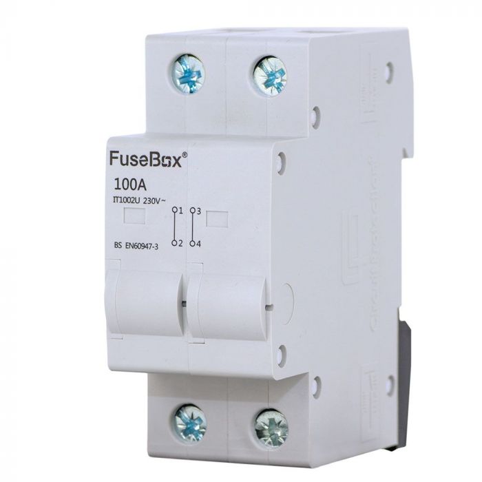Fusebox IT1002U 100A Din Rail Connector