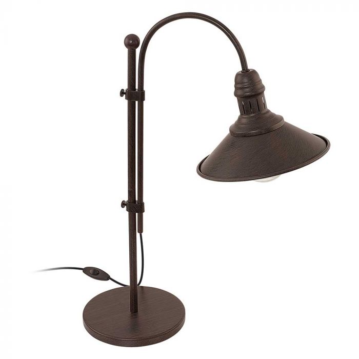 Eglo 49459 Stockbury Vintage Antique Brown Table Lamp