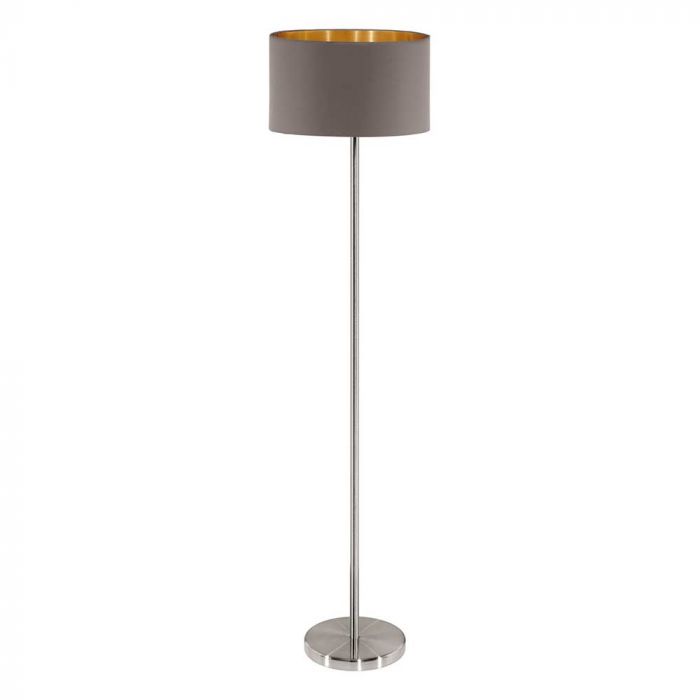 Eglo 95172 Maserlo Floor Lamp Cappuccino Gold
