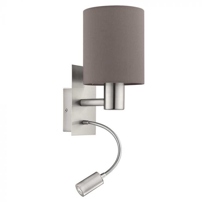 Eglo 96481 Pasteri Wall Light Anthracite-Brown