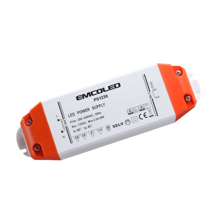 Emco Constant Voltage Driver 30W 12V DC