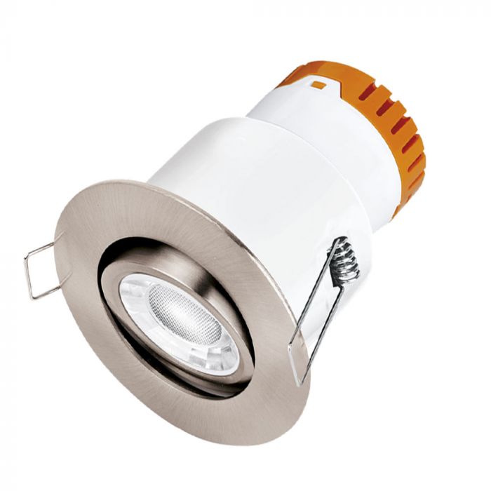 Enlite DE82SN Adjustable LED Downlight Satin Nickel Cool White